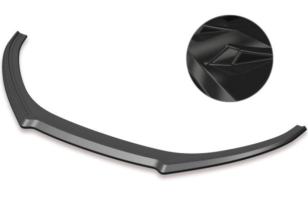 CSR Frontspoiler | Cup-Spoilerlippe mit ABE für VW Polo V R WRC Street CSL424-G Glossy schwarz Hochglanz (keine Lackierung erforderlich)
