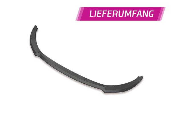 CSR Frontspoiler | Cup-Spoilerlippe mit ABE für Kia Stinger GT CSL426-M Carbon Look matt strukturiert (keine Lackierung erforderlich)