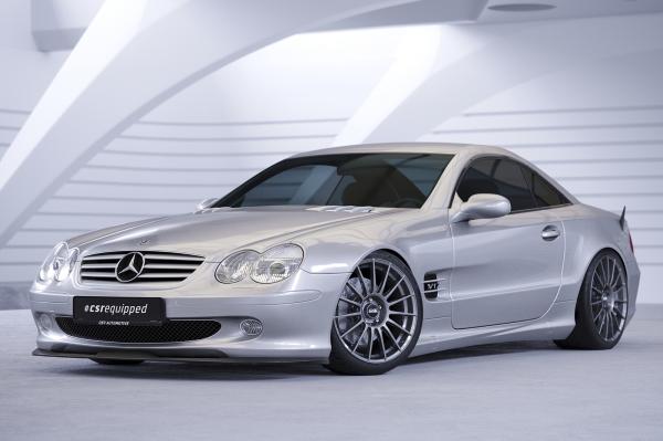 CSR Frontspoiler | Cup-Spoilerlippe mit ABE für Mercedes Benz SL-Klasse R230 CSL427-K Kupfer matt (keine Lackierung erforderlich)