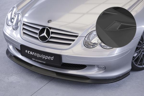 CSR Frontspoiler | Cup-Spoilerlippe mit ABE für Mercedes-Benz SL R230 CSL427-L schwarz matt (Lackierung erforderlich)