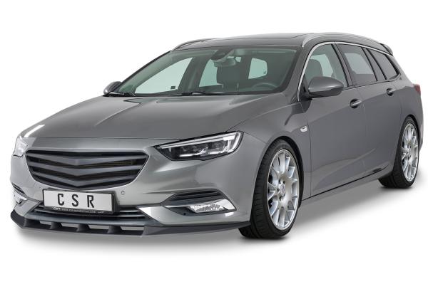 CSR Frontspoiler | Cup-Spoilerlippe mit ABE für Opel Insignia B CSL431-L schwarz matt (Lackierung erforderlich)