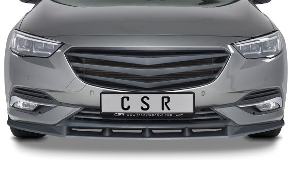 CSR Frontspoiler | Cup-Spoilerlippe mit ABE für Opel Insignia B CSL431-L schwarz matt (Lackierung erforderlich)