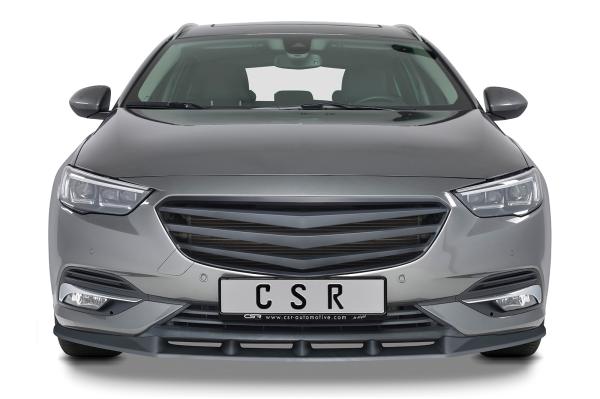 CSR Frontspoiler | Cup-Spoilerlippe mit ABE für Opel Insignia B CSL431-L schwarz matt (Lackierung erforderlich)