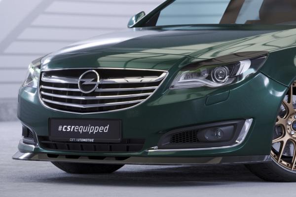 CSR Frontspoiler | Cup-Spoilerlippe mit ABE für Opel Insignia A CSL432-G Glossy schwarz Hochglanz (keine Lackierung erforderlich)