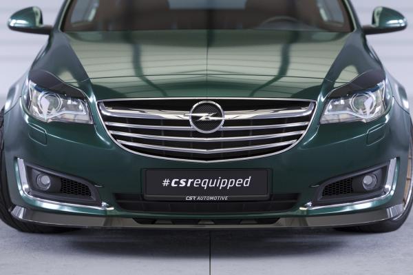 CSR Frontspoiler | Cup-Spoilerlippe mit ABE für Opel Insignia A CSL432-G Glossy schwarz Hochglanz (keine Lackierung erforderlich)