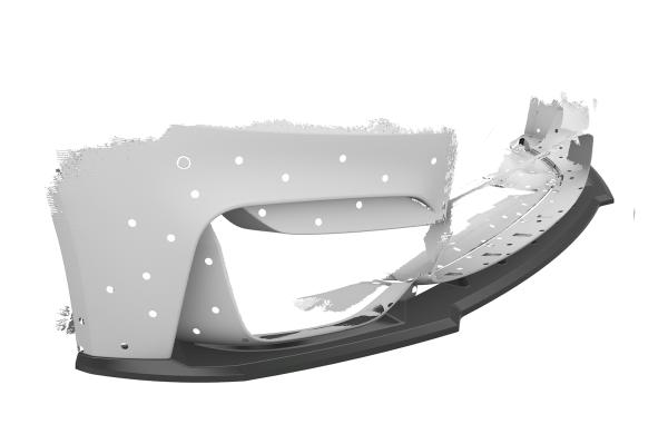 CSR Frontspoiler | Cup-Spoilerlippe mit ABE für BMW M3/M4 F80/F82/F83 CSL433-C Carbon Look glänzend (keine Lackierung erforderlich)