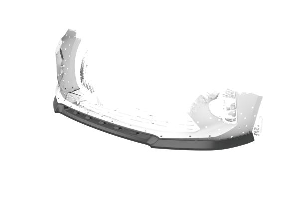 CSR Frontspoiler | Cup-Spoilerlippe mit ABE für Opel Corsa F GS-Line CSL436-M Carbon Look matt strukturiert (keine Lackierung erforderlich)