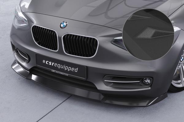 CSR Frontspoiler | Cup-Spoilerlippe mit ABE für BMW 1er F20 / F21 CSL450-S schwarz matt strukturiert (keine Lackierung erforderlich)