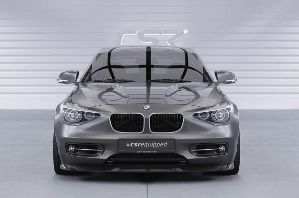 CSR Frontspoiler | Cup-Spoilerlippe mit ABE für BMW 1er F20 / F21 CSL450-L schwarz matt (Lackierung erforderlich)