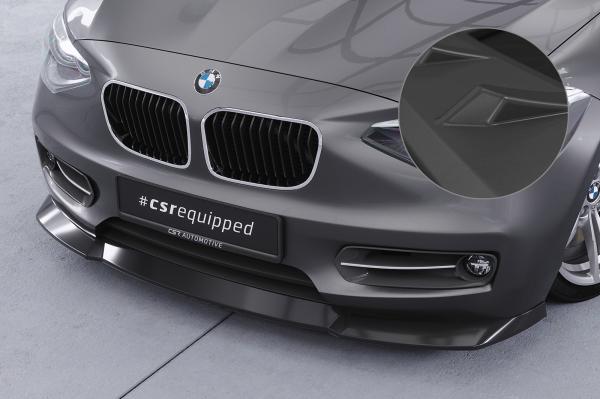 CSR Frontspoiler | Cup-Spoilerlippe mit ABE für BMW 1er F20 / F21 CSL450-L schwarz matt (Lackierung erforderlich)