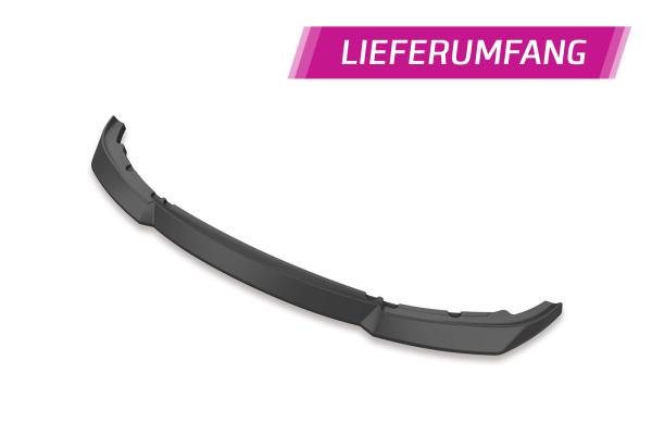 CSR Frontspoiler | Cup-Spoilerlippe mit ABE für BMW 1er F20 / F21 CSL450-L schwarz matt (Lackierung erforderlich)
