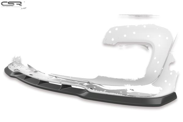 CSR Frontspoiler | Cup-Spoilerlippe mit ABE für Mini R56 John Cooper Works CSR-CSL454-G Glossy schwarz Hochglanz (keine Lackierung erforderlich)