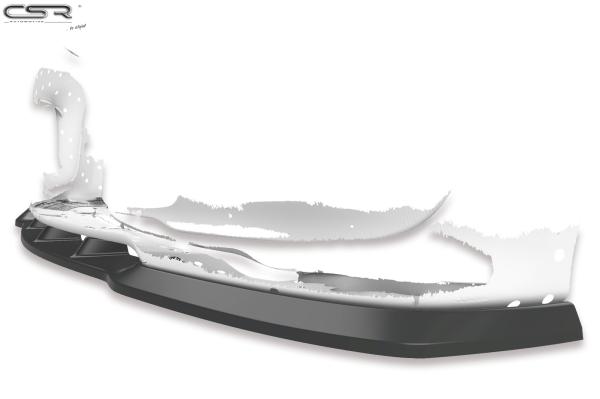 CSR Frontspoiler | Cup-Spoilerlippe mit ABE für Mini R56 John Cooper Works CSR-CSL454-G Glossy schwarz Hochglanz (keine Lackierung erforderlich)