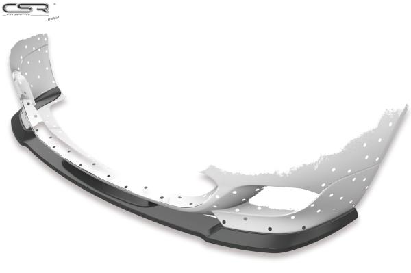 CSR Frontspoiler | Cup-Spoilerlippe mit ABE für BMW 5er E60/E61 M-Paket CSR-CSL455-G Glossy schwarz Hochglanz (keine Lackierung erforderlich)