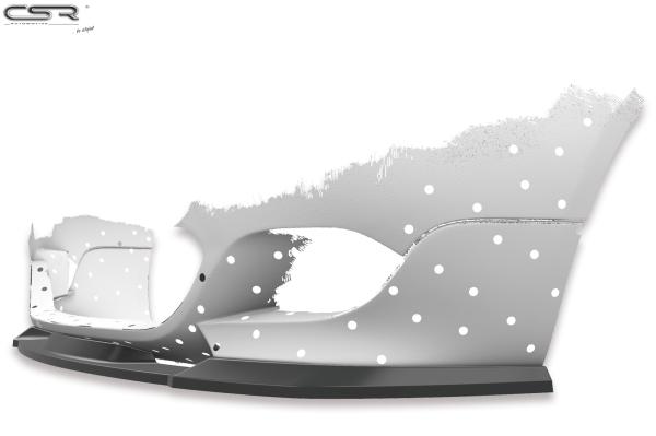 CSR Frontspoiler | Cup-Spoilerlippe mit ABE für BMW 5er E60/E61 M-Paket CSR-CSL455-G Glossy schwarz Hochglanz (keine Lackierung erforderlich)