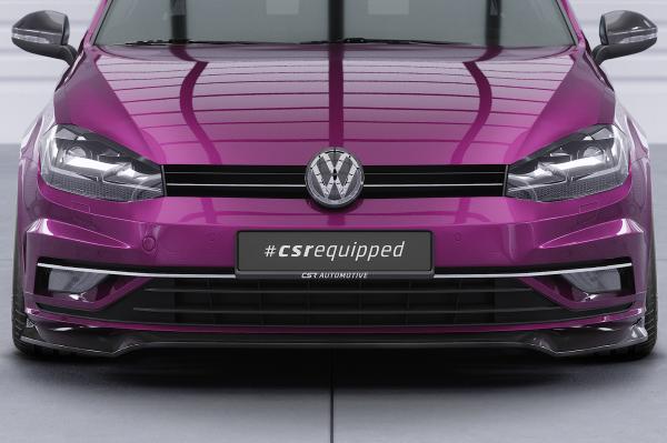 CSR Frontspoiler | Cup-Spoilerlippe mit ABE für VW Golf 7 CSL460-K Kupfer matt (keine Lackierung erforderlich)