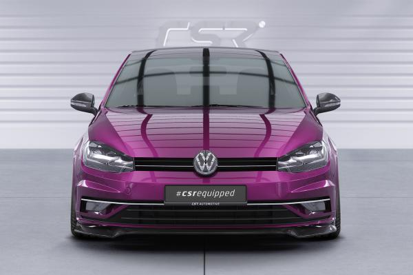 CSR Frontspoiler | Cup-Spoilerlippe mit ABE für VW Golf 7 CSL460-K Kupfer matt (keine Lackierung erforderlich)