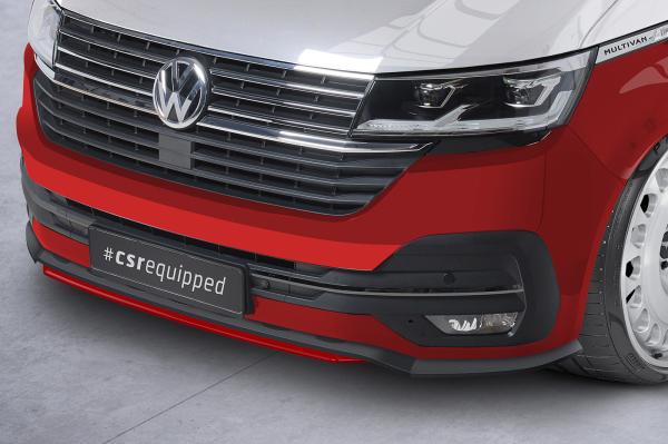 CSR Frontspoiler | Cup-Spoilerlippe mit ABE für VW T6.1 Bus CSL464-K Kupfer matt (keine Lackierung erforderlich)