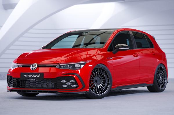 CSR Frontspoiler | Cup-Spoilerlippe mit ABE für VW Golf 8 (Typ CD) GTI/GTD/GTE/R-Line CSL466-K Kupfer matt (keine Lackierung erforderlich)
