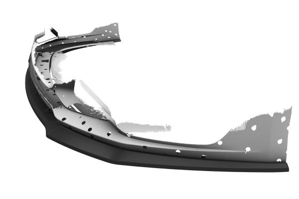 CSR Frontspoiler | Cup-Spoilerlippe mit ABE für Kia Optima (JF) GT/GT-Line CSL469-L schwarz matt (Lackierung erforderlich)