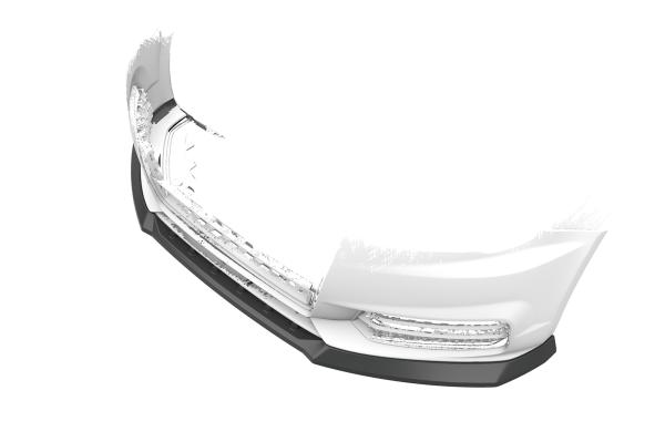 CSR Frontspoiler | Cup-Spoilerlippe mit ABE für Audi A1 8X CSL481-L schwarz matt (Lackierung erforderlich)
