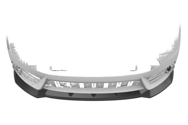 CSR Frontspoiler | Cup-Spoilerlippe mit ABE für Ford Focus MK3 ST CSL491-L schwarz matt (Lackierung erforderlich)