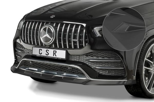 CSR Frontspoiler | Cup-Spoilerlippe mit ABE für Mercedes-Benz GLE C167 AMG-Line CSL492-L schwarz matt (Lackierung erforderlich)