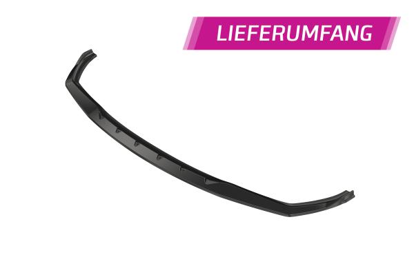 CSR Frontspoiler | Cup-Spoilerlippe mit ABE für BMW 3er (G20 / G21) CSL496-L schwarz matt (Lackierung erforderlich)