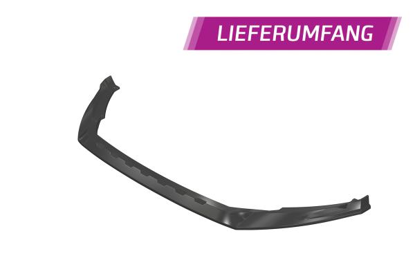 CSR Frontspoiler | Cup-Spoilerlippe mit ABE für Skoda Octavia 3 (Typ 5E) CSL499-M Carbon Look matt strukturiert (keine Lackierung erforderlich)
