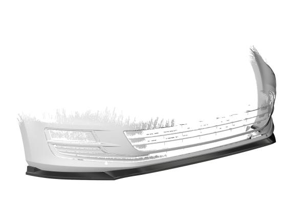 CSR Frontspoiler | Cup-Spoilerlippe mit ABE für VW Golf 7 CSL500-L Lackierung erforderlich (schwarz matt)