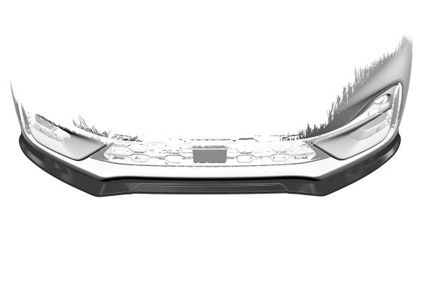 CSR Frontspoiler | Cup-Spoilerlippe mit ABE für Ford Puma ST-Line CSL504-S schwarz matt strukturiert (keine Lackierung erforderlich)