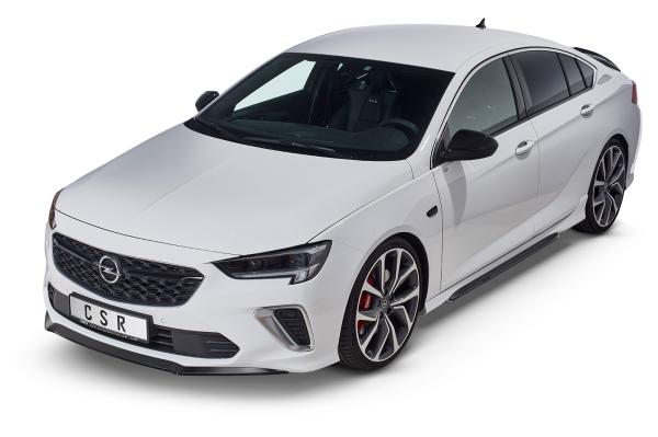 CSR Frontspoiler | Cup-Spoilerlippe mit ABE für Opel Insignia B Gsi CSL505-L schwarz matt (Lackierung erforderlich)