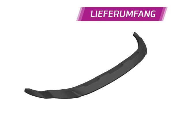 CSR Frontspoiler | Cup-Spoilerlippe mit ABE für Ford Kuga 2 CSL507-L schwarz matt (Lackierung erforderlich)