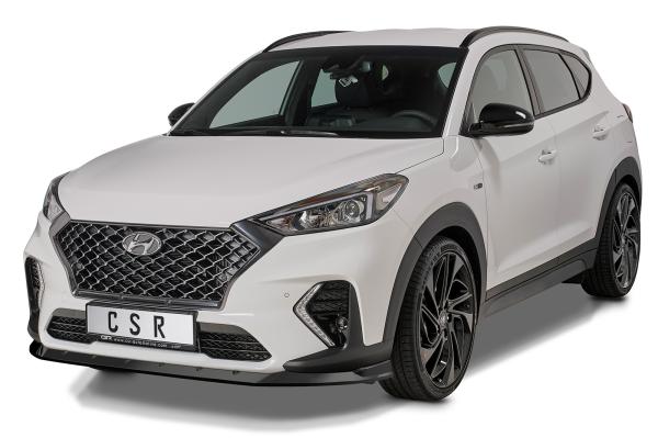 CSR Frontspoiler | Cup-Spoilerlippe mit ABE für Hyundai Tucson (TLE) N-Line CSL511-S schwarz matt strukturiert (keine Lackierung erforderlich)
