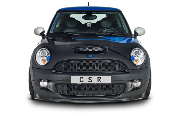 CSR Frontspoiler | Cup-Spoilerlippe mit ABE für Mini Cooper S  R56 CSL512-L schwarz matt (Lackierung erforderlich)