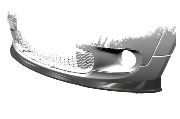CSR Frontspoiler | Cup-Spoilerlippe mit ABE für Mini Cooper S  R56 CSL512-L schwarz matt (Lackierung erforderlich)