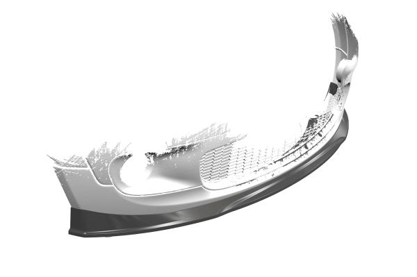 CSR Frontspoiler | Cup-Spoilerlippe mit ABE für Mini Cooper S  R56 CSL512-L schwarz matt (Lackierung erforderlich)