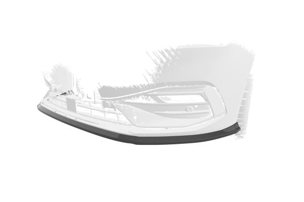 CSR Frontspoiler | Cup-Spoilerlippe mit ABE für Seat Leon 4 (Typ KL) CSL523-G Glossy schwarz Hochglanz (keine Lackierung erforderlich)