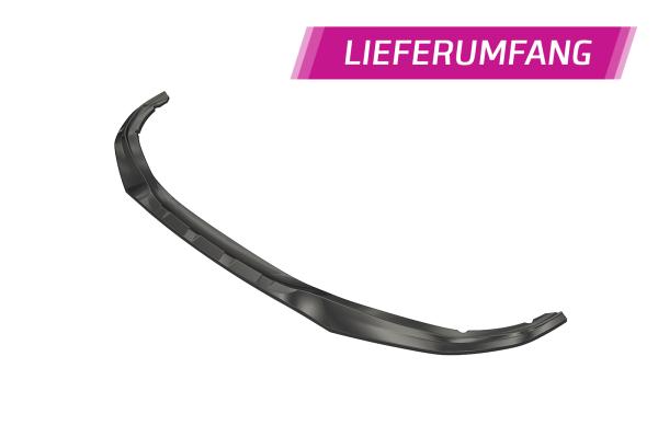 CSR Frontspoiler | Cup-Spoilerlippe mit ABE für BMW 4er (G22/G23) M-Paket und M440 CSL524-L schwarz matt (Lackierung erforderlich)