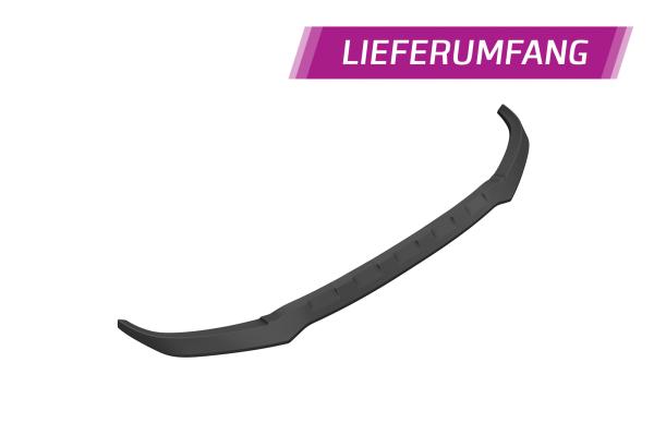 CSR Frontspoiler | Cup-Spoilerlippe mit ABE für BMW X3 (F25) LCI CSL532-L schwarz matt (Lackierung erforderlich)