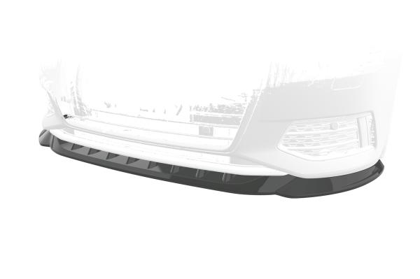 CSR Frontspoiler | Cup-Spoilerlippe mit ABE für Audi A6 C8 (Typ 4K/F2) CSL543-L Lackierung erforderlich (schwarz matt)