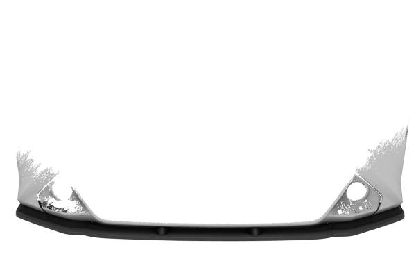 CSR Frontspoiler | Cup-Spoilerlippe mit ABE für Toyota Aygo 2 Facelift CSL548-M Carbon Look matt strukturiert (keine Lackierung erforderlich)