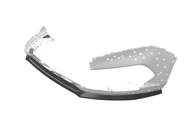 CSR Frontspoiler | Cup-Spoilerlippe mit ABE für Ford S-Max MK2 CSL551-C Carbon Look Hochglanz (keine Lackierung erforderlich)