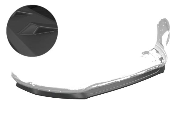 CSR Frontspoiler | Cup-Spoilerlippe mit ABE für Ford S-Max MK2 CSL551-L schwarz matt (Lackierung erforderlich)