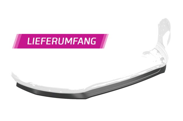 CSR Frontspoiler | Cup-Spoilerlippe mit ABE für Ford S-Max MK2 CSL551-C Carbon Look Hochglanz (keine Lackierung erforderlich)
