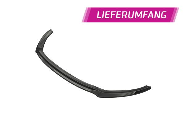 CSR Frontspoiler | Cup-Spoilerlippe mit ABE für Opel Corsa E OPC / GSi CSL554-C Carbon Look Hochglanz (keine Lackierung erforderlich)