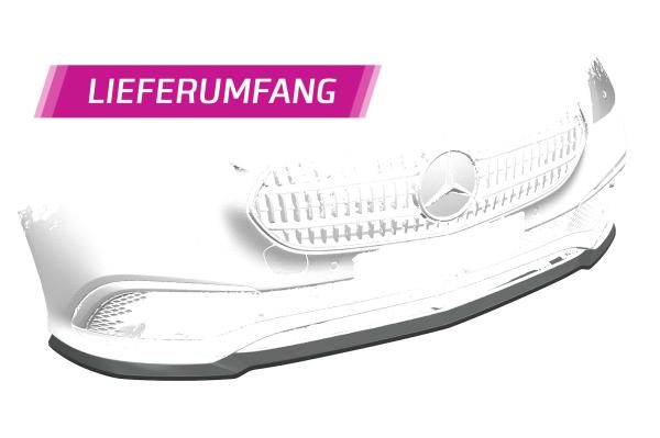 CSR Frontspoiler | Cup-Spoilerlippe mit ABE für Mercedes-Benz E-Klasse W213/S213 CSL557-G Glossy schwarz Hochglanz (keine Lackierung erforderlich)