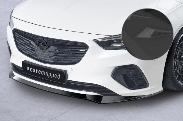 CSR Frontspoiler | Cup-Spoilerlippe mit ABE für Opel Insignia B Gsi CSL560-S schwarz matt strukturiert (keine Lackierung erforderlich)