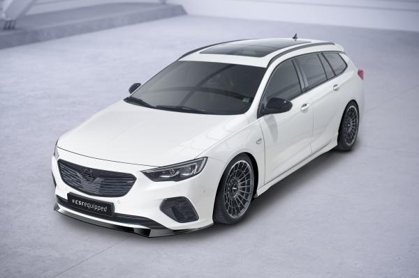 CSR Frontspoiler | Cup-Spoilerlippe mit ABE für Opel Insignia B Gsi CSL560-L schwarz matt (Lackierung erforderlich)