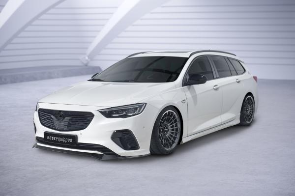 CSR Frontspoiler | Cup-Spoilerlippe mit ABE für Opel Insignia B Gsi CSL560-L schwarz matt (Lackierung erforderlich)